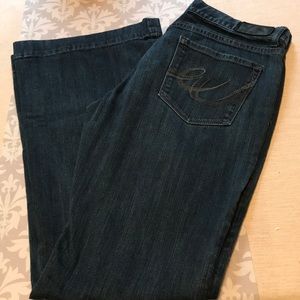 Express flare jeans